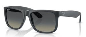 Ray-Ban 4165 JUSTIN, Farbe 681311 · Rubber blau
