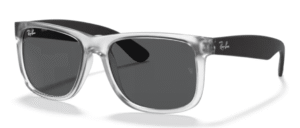 Ray-Ban 4165 JUSTIN, Farbe 651287 · Transparent