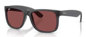 Ray-Ban 4165 JUSTIN, Farbe 687375 · Opal grau