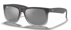 Ray-Ban 4165 JUSTIN, Farbe 852/88 · Grau