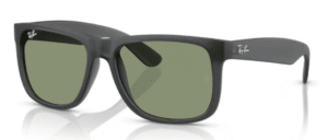 Ray-Ban 4165 JUSTIN, Farbe 687382 · Opal grau