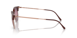 Original Ray-Ban RB4416 New Clubmaster Bügel, Farbe 6654 · Bordeaus auf rosa gold