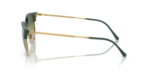 Original Ray-Ban RB4416 New Clubmaster Bügel, Farbe 6655 · Grün auf gold