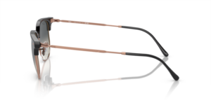 Original Ray-Ban RB4416 New Clubmaster Bügel, Farbe 6720 · Grau dunkel auf rosa gold