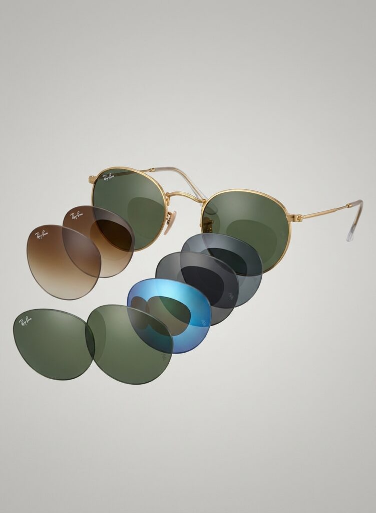 Original Ray-Ban 3447 Ersatzgläser – Alle Farben & Größen
