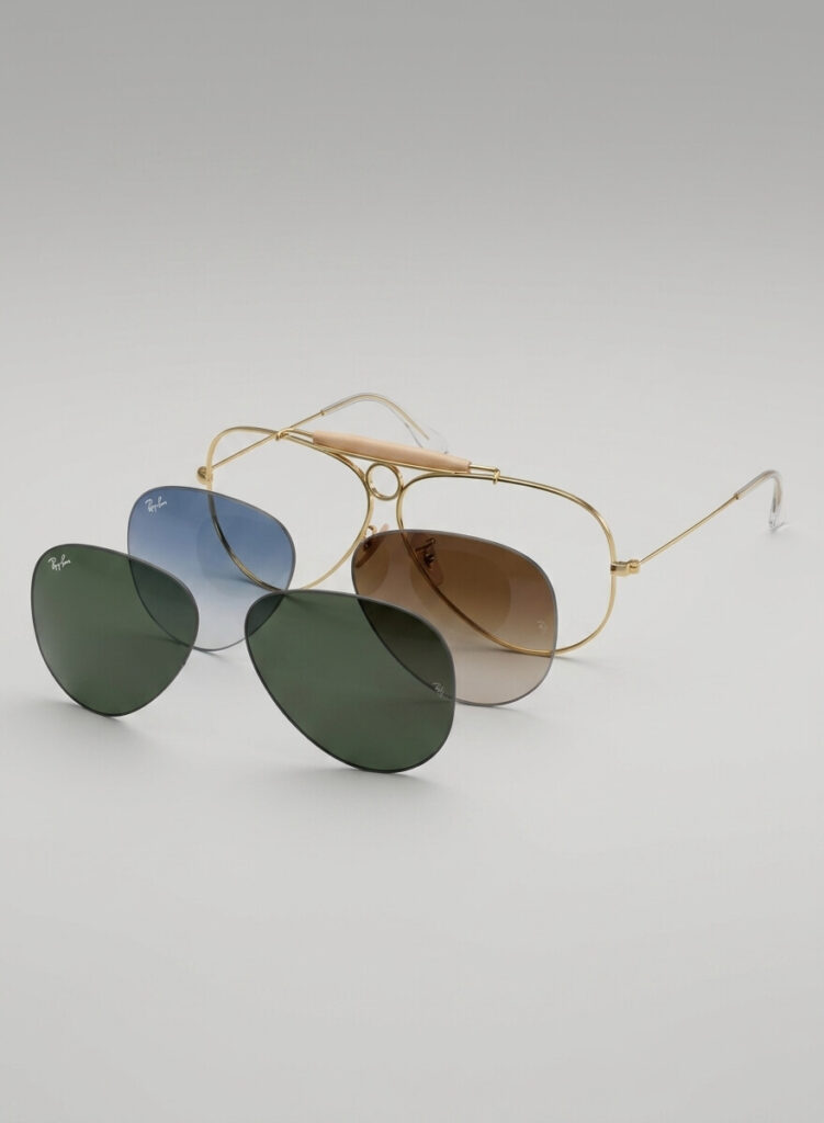 Original Ray-Ban 3138 Shooter Ersatzgläser – Offizielles Glas