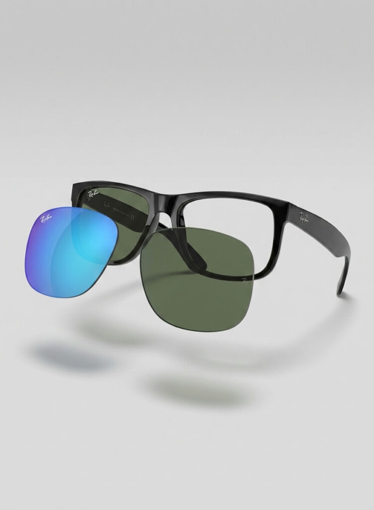 Original Ray-Ban 4165 JUSTIN Gläser – Offizieller Ersatz