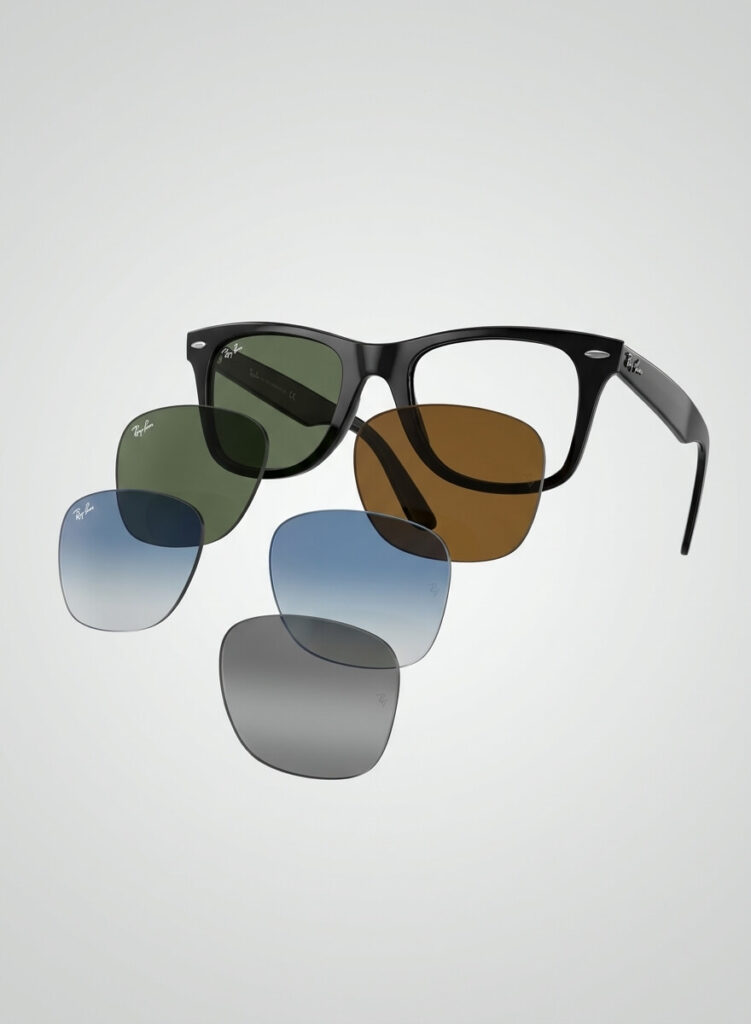 Ray-Ban 4195 Wayfarer Liteforce Originalgläser | Ersatz
