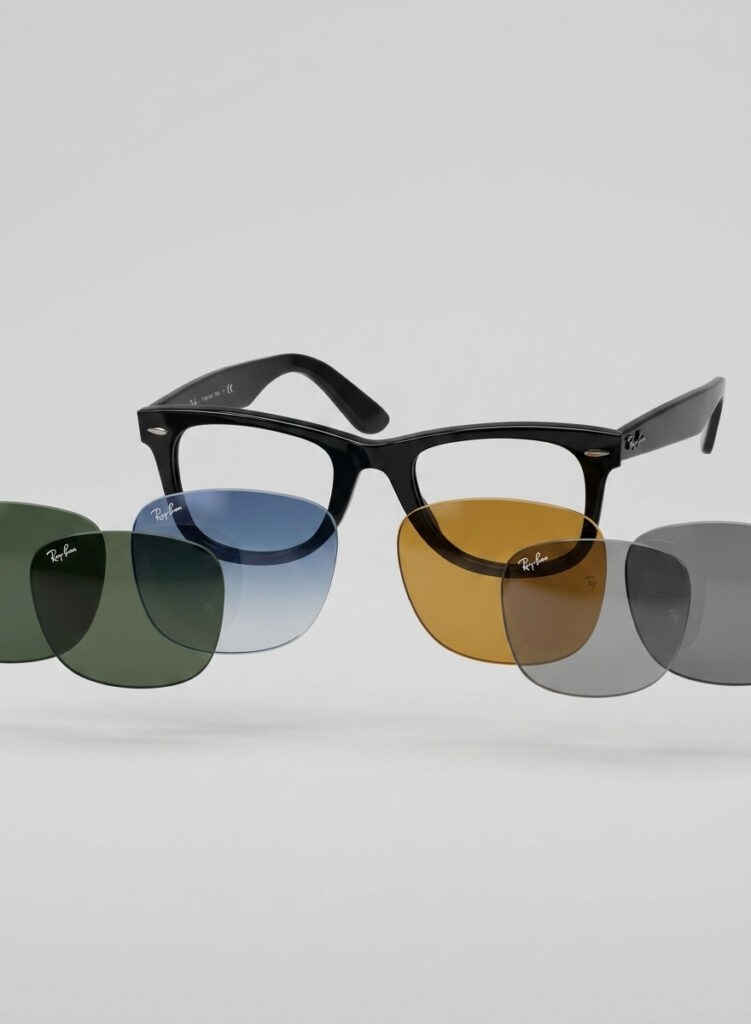 Ray-Ban 4340 Wayfarer Originalgläser | Offizieller Ersatz