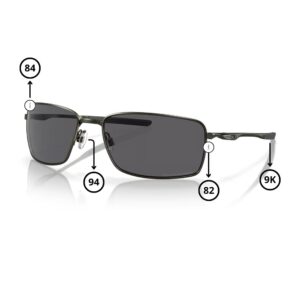 Original Oakley 4075 SQUARE WIRE Ersatzteile