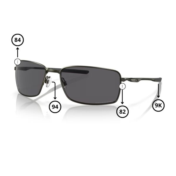 Original Oakley 4075 SQUARE WIRE Ersatzteile