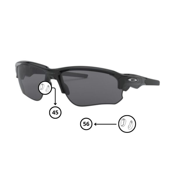Original Oakley 9364 FLAK DRAFT Ersatzteile