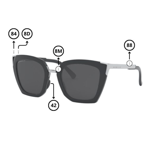 Original Oakley 9445 SIDESWEPT Ersatzteile
