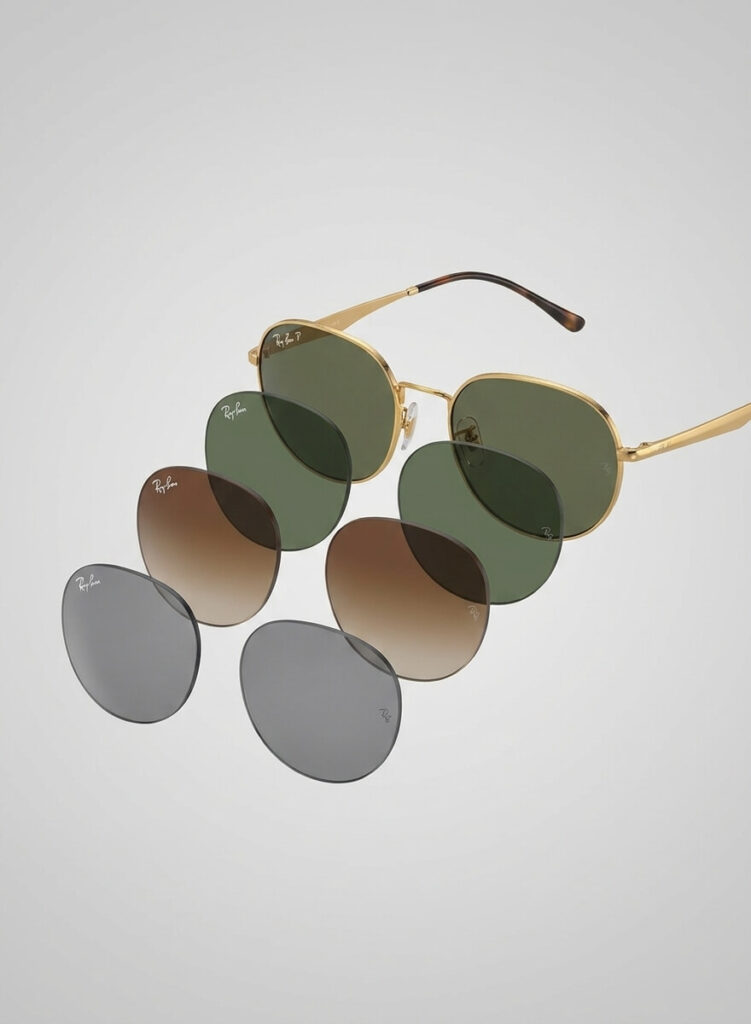 Originale Ray-Ban RB3727D Ersatzgläser | Offizieller Ersatz