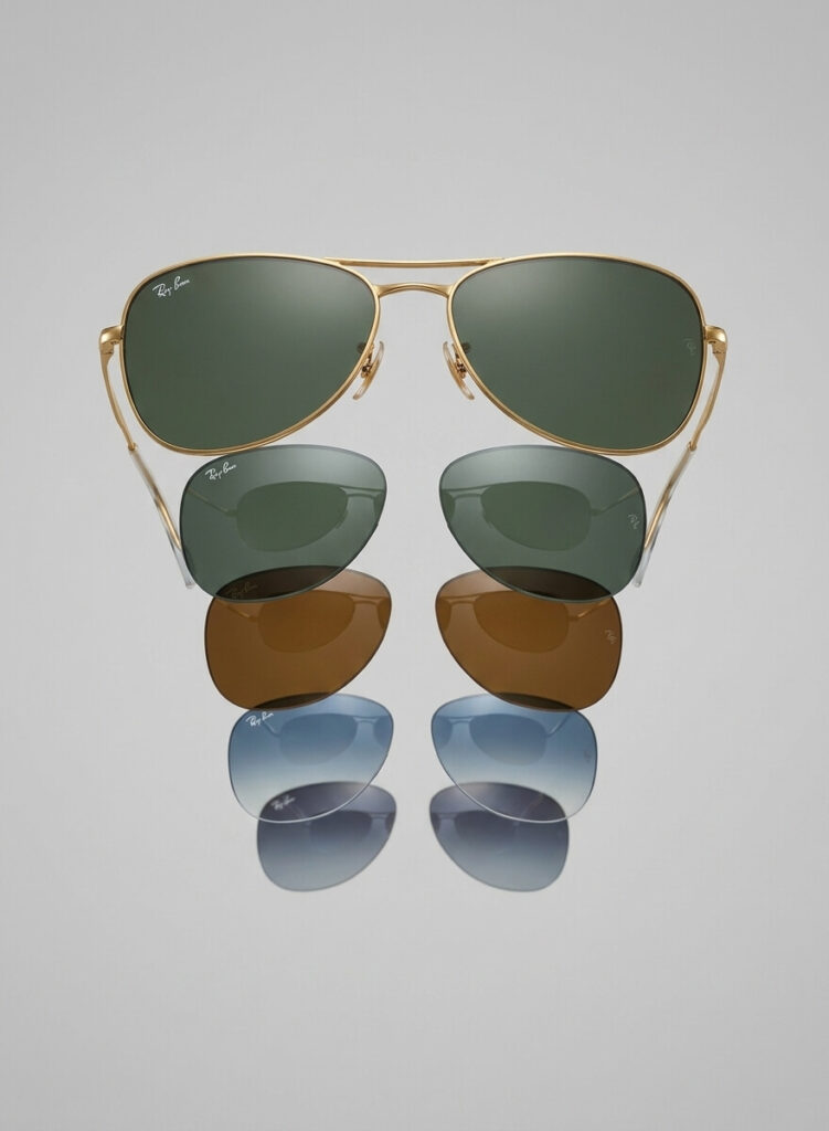 Original Ray-Ban RB3733 Ersatzgläser | Offizieller Ersatz