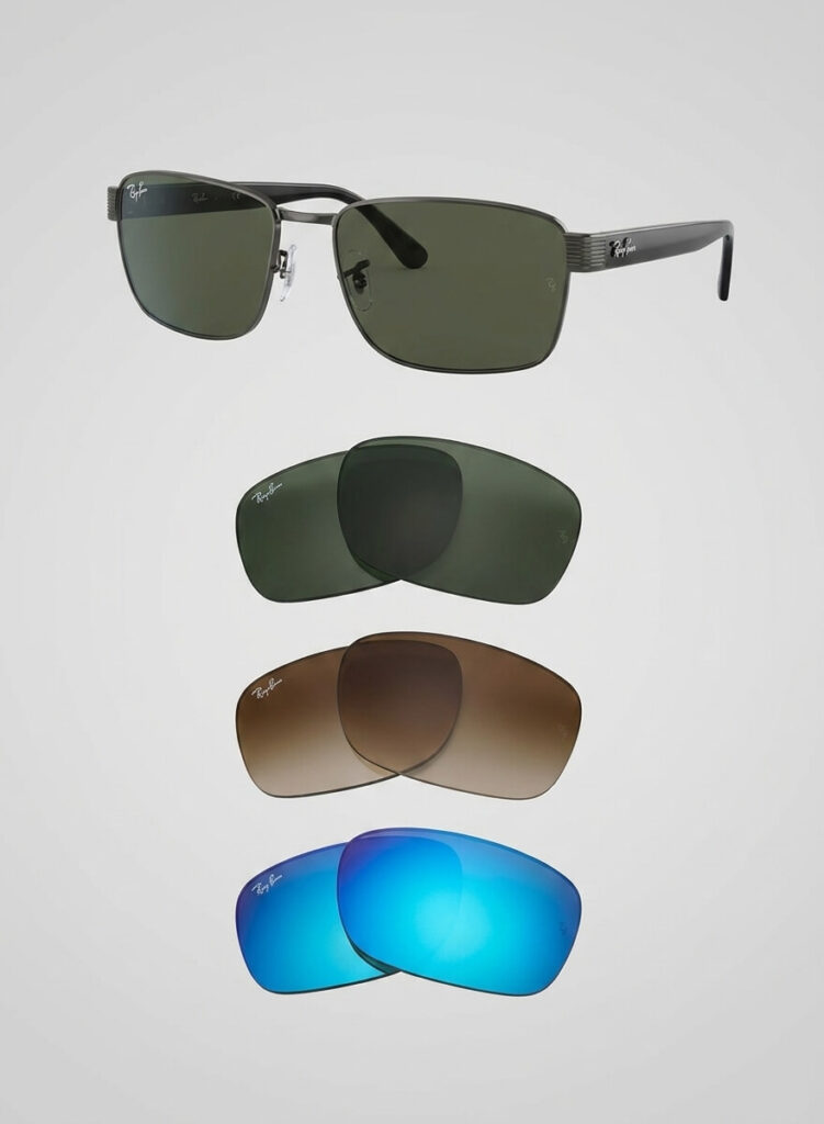Original Ray-Ban RB3750 Ersatzgläser | Offizielles Ersatzteil
