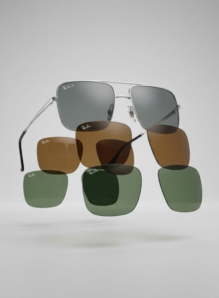 Originale Ray-Ban RB3758 Ersatzgläser | Offizielles Ersatzteil