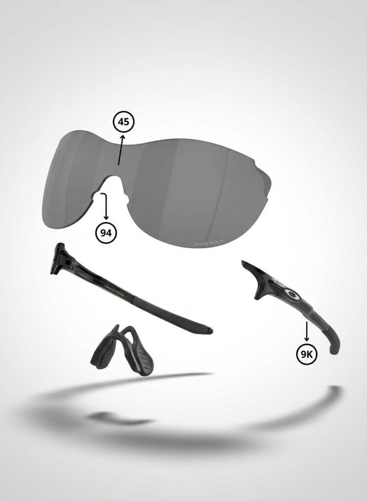 Oakley 9453 EVZERO ASCEND Ersatzteile