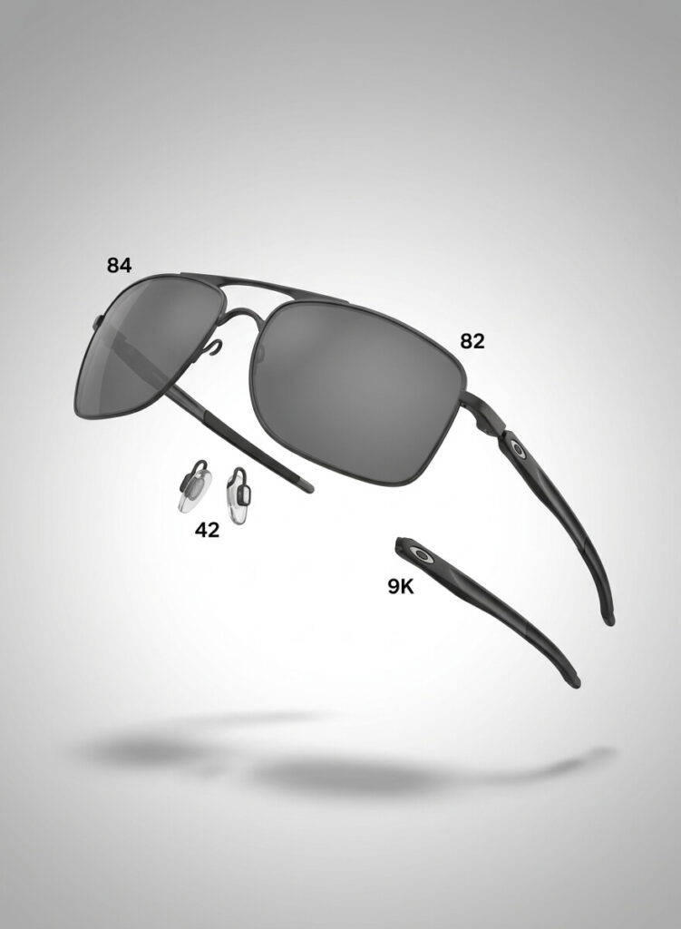 Oakley 4124 GAUGE 8 Ersatzteile | Original