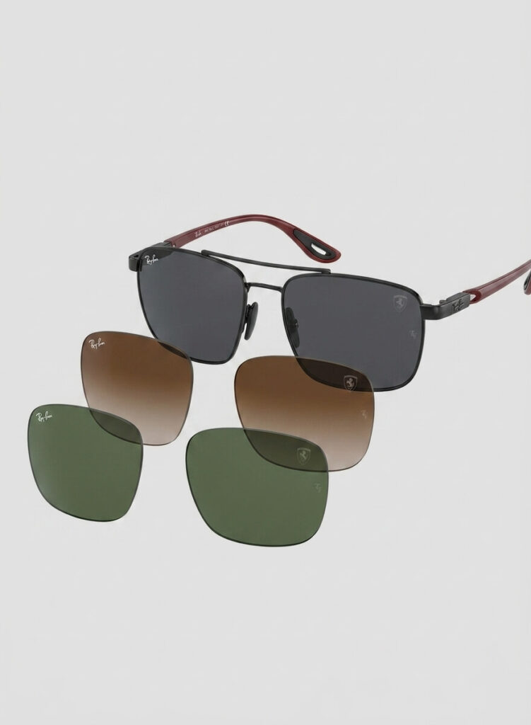 Originale Ray-Ban RB3715M Ersatzgläser | Offizielles Ersatzteil