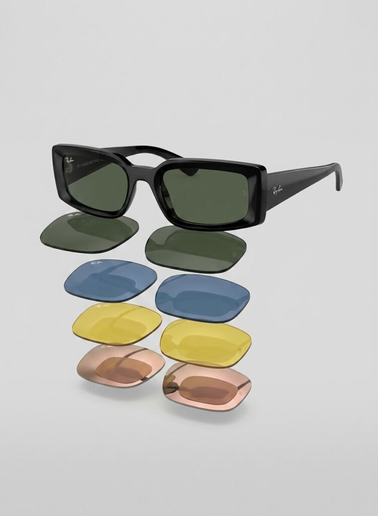 Originale Ray-Ban RB4395 Kiliane Ersatzgläser | Offiziell