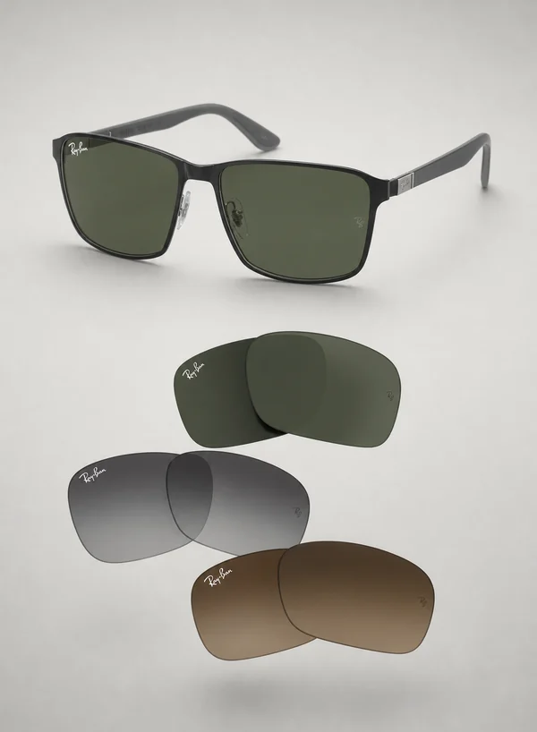Original Ray-Ban RB3721 Ersatzgläser