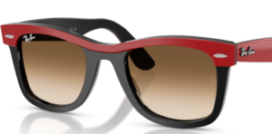 Originalgläser LENSESRB2240 Wayfarer, Farbe 51 · Transparent gradien braun