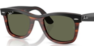 Originalgläser LENSESRB2240 Wayfarer, Farbe 58 · Polarisiert grün
