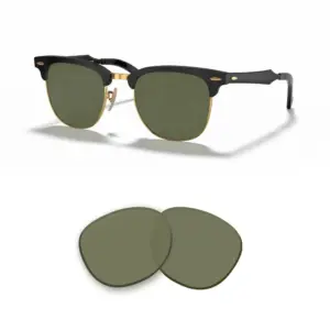 Kompatible Ersatzgläser für Ray-Ban RB3507 Clubmaster Aluminum