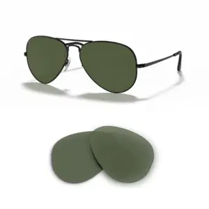 Kompatible Ersatzgläser für Ray-Ban RB3689 Aviator Metal II