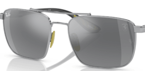 Originalgläser Ray-Ban RB3715M, Farbe 6G · Grau verspiegelt silber · Kunststoff