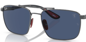 Originalgläser Ray-Ban RB3715M, Farbe 80 · Blau dunkel · Kunststoff