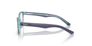Original Ray-Ban RB1555 Bügel, Farbe 3945 · Oben blau & violett & blau hell