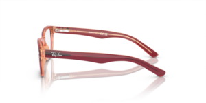 Original Ray-Ban RB1555 Bügel, Farbe 3947 · Oben rot & violett & orange
