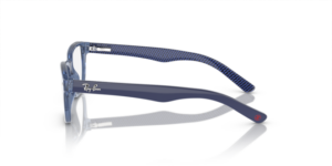 Original Ray-Ban RB1555 Bügel, Farbe 3977 · Transparent blau